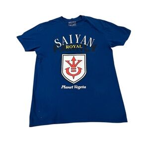 Dragonball Z Vegeta Saiyan Royal Family Boxlunch shirt Medium